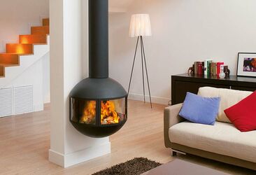 Foyer Edo FOCUS : Efficace, discret et serein, c'est la version murale de l'Agorafocus. Existe en 2 tailles 630 et 850 mm.