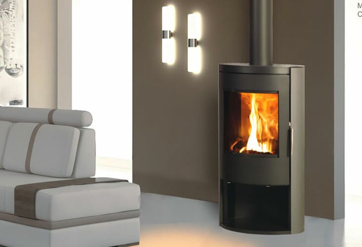 Poêles à bois Fonte Flamme à Valence en Drôme Ardèche Cheminée et Poêle contemporain